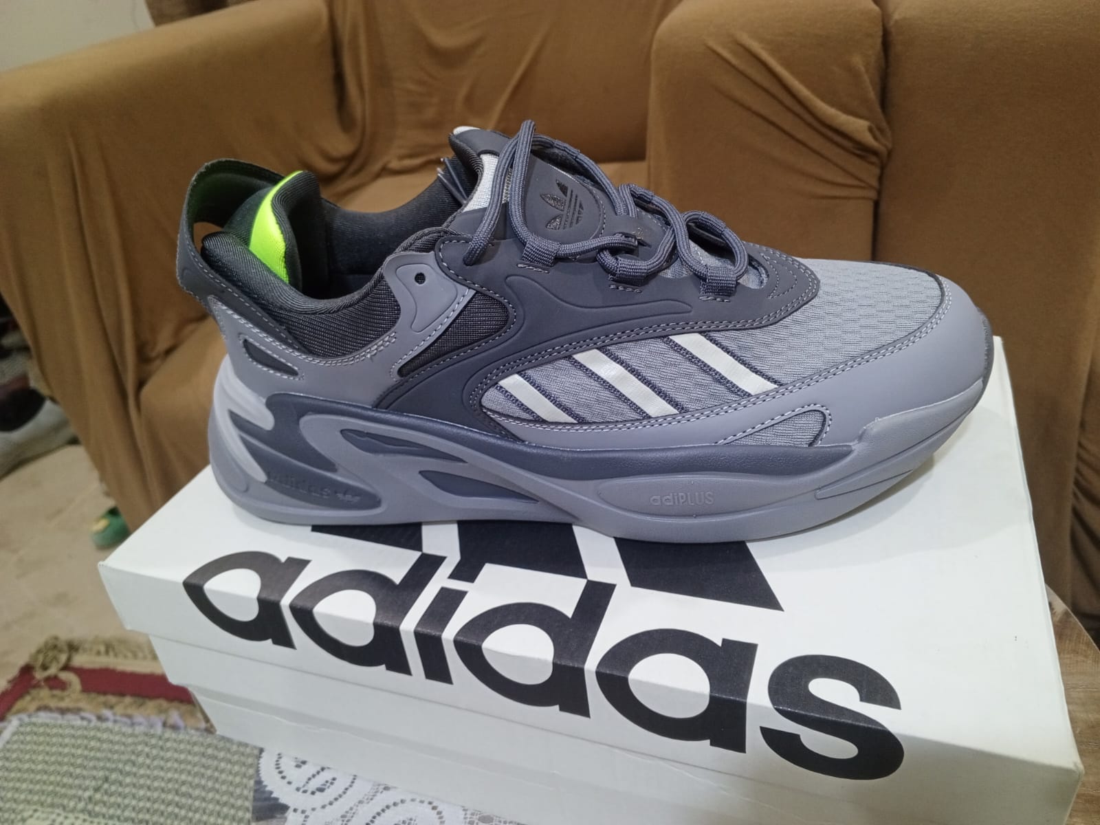 Adidas+ Ozmorph Series (Grey & Neon)
