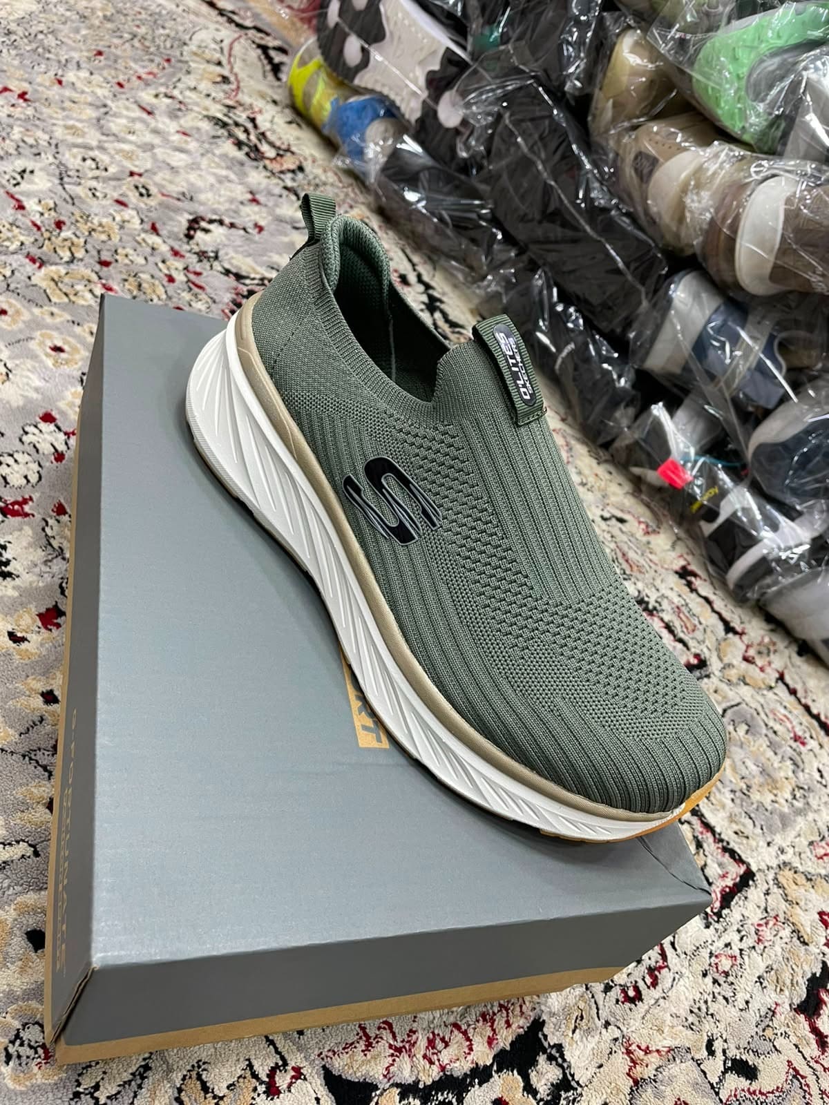 Skechers D-Lites (Army Green Colour)